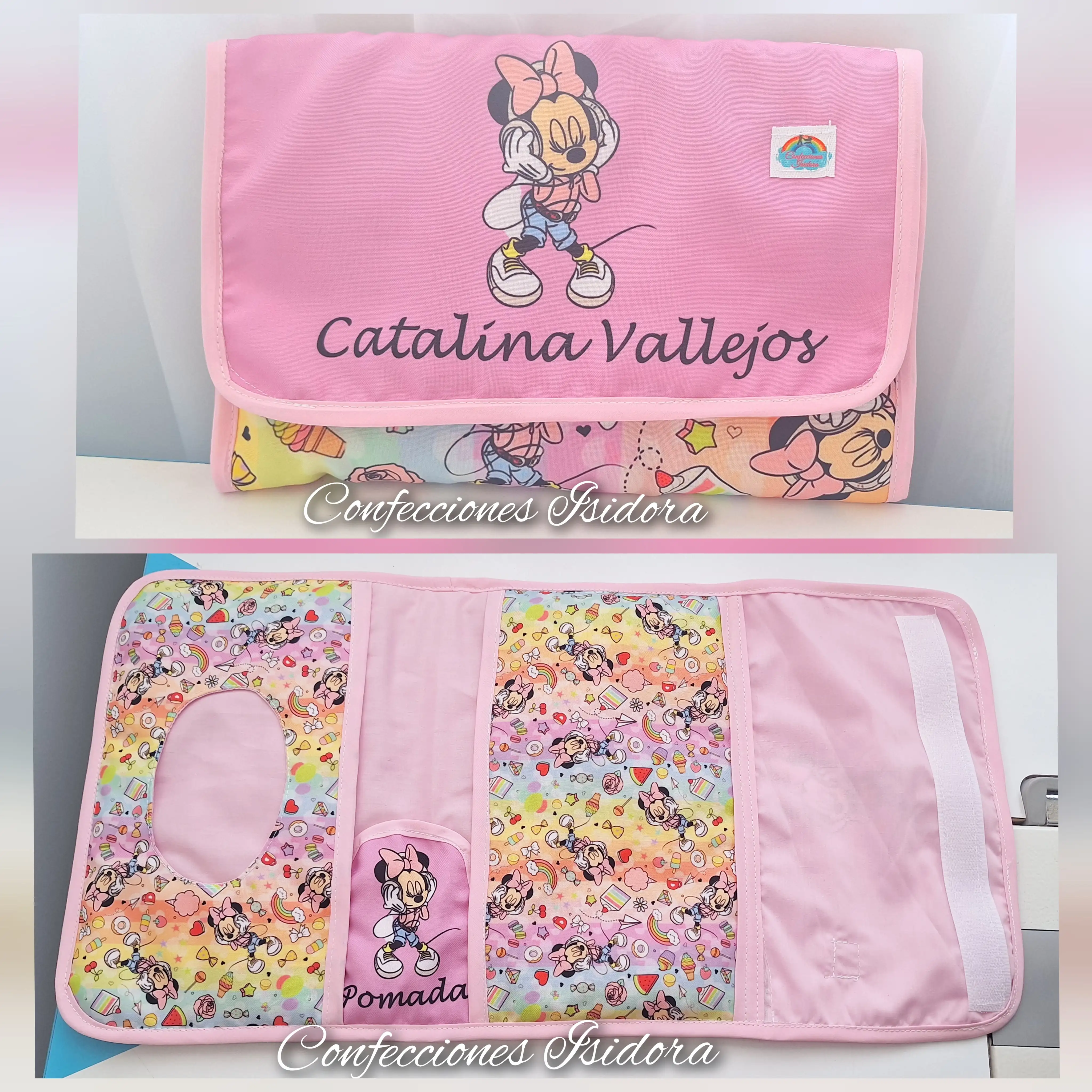 Estuche porta Toallas húmedas de minnie 