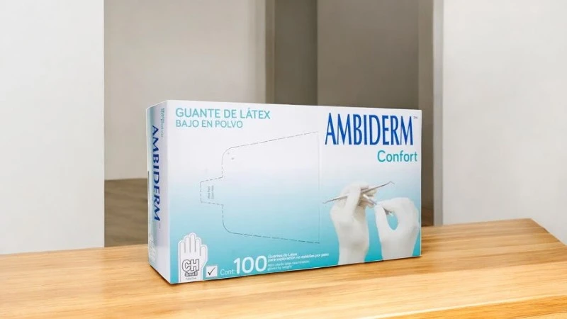GUANTE LATEX BLANCO 