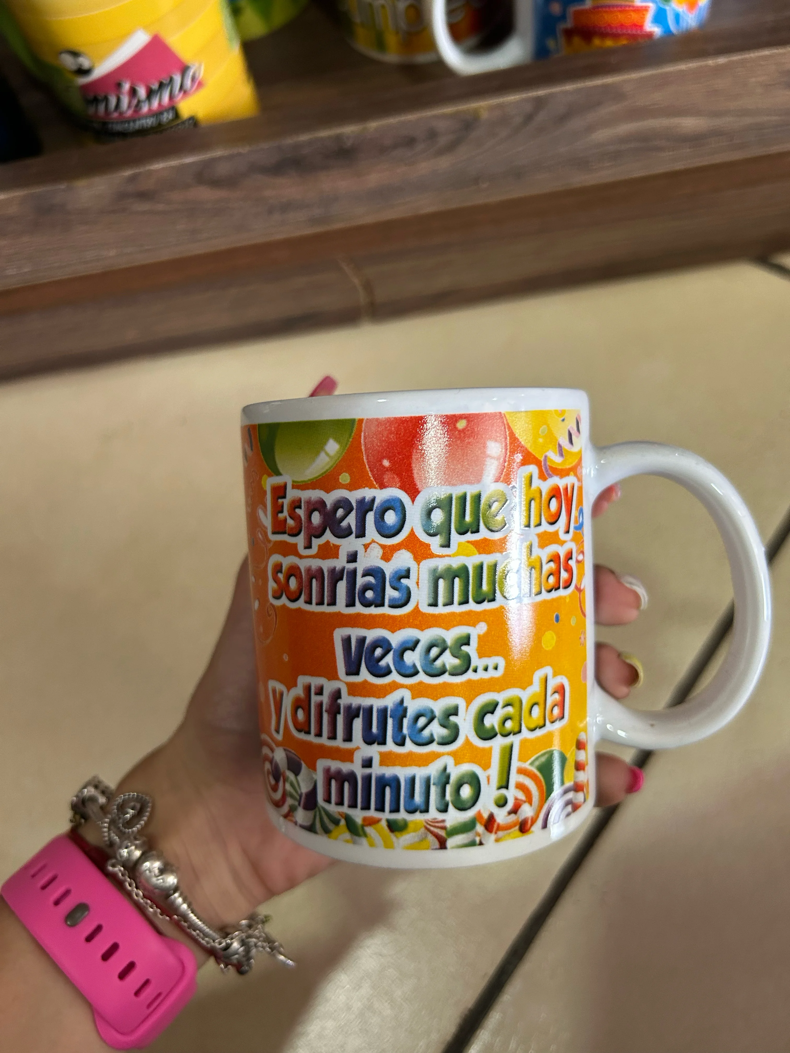 Taza feliz día 