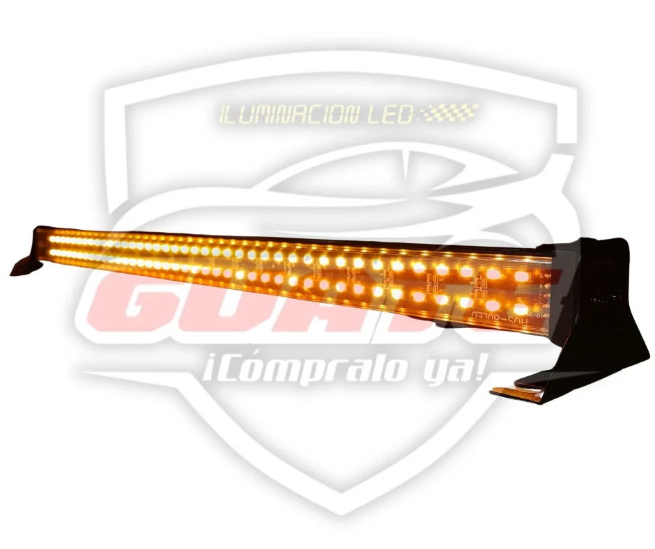 BARRA LED STROBE 21" ÁMBAR  2