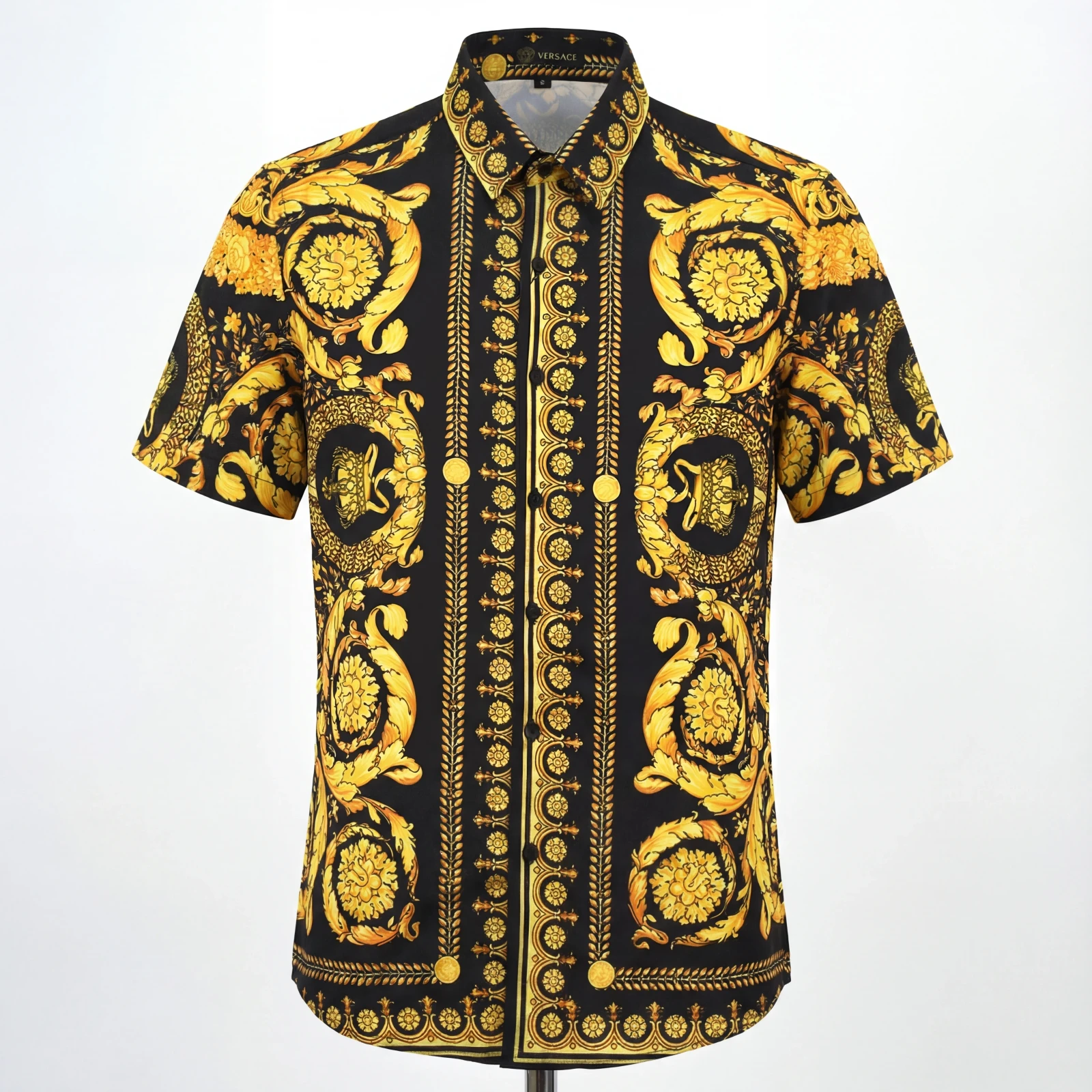 Camisa Manga Corta Versace
