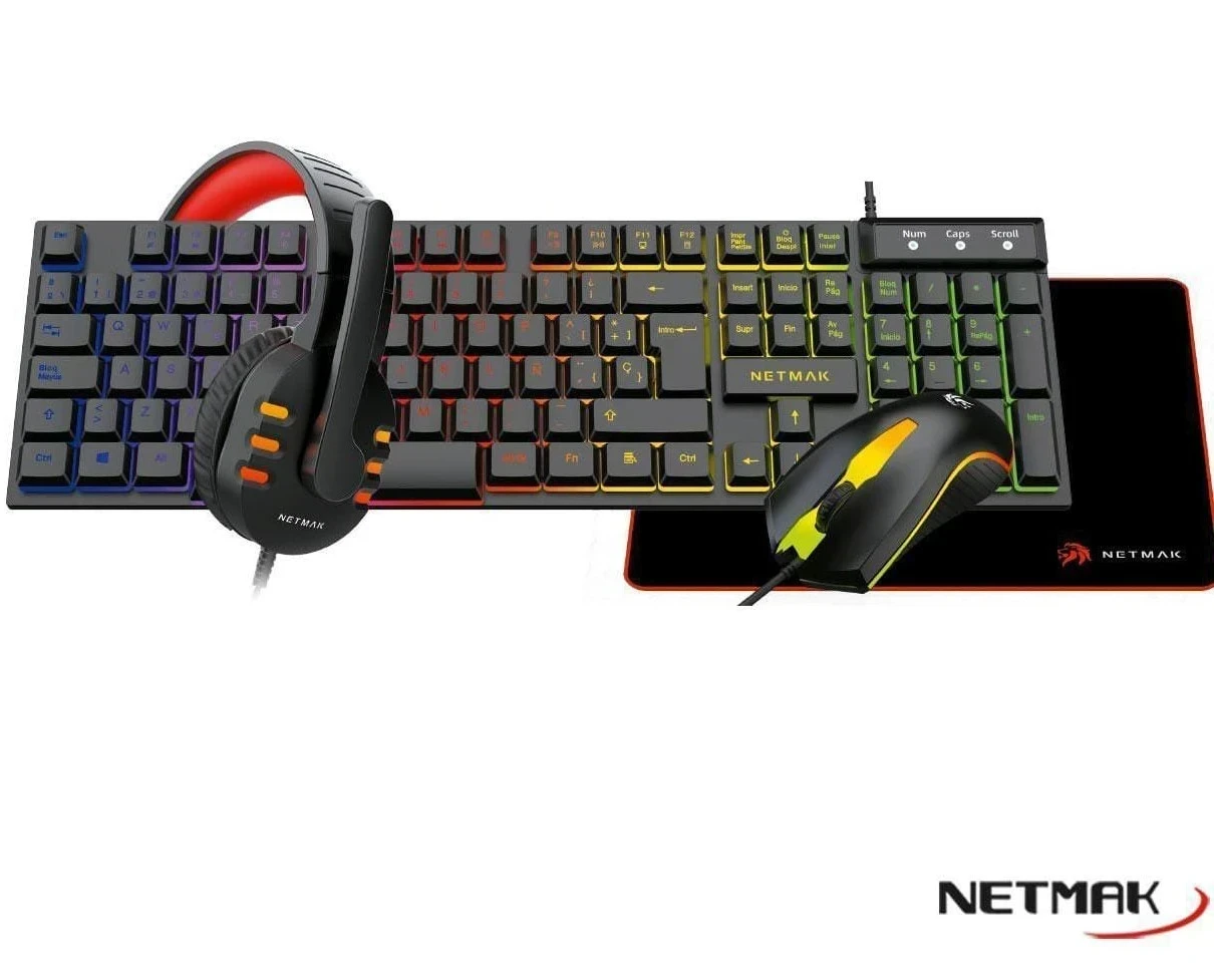SET COMBO GAMER NETWMARK 2