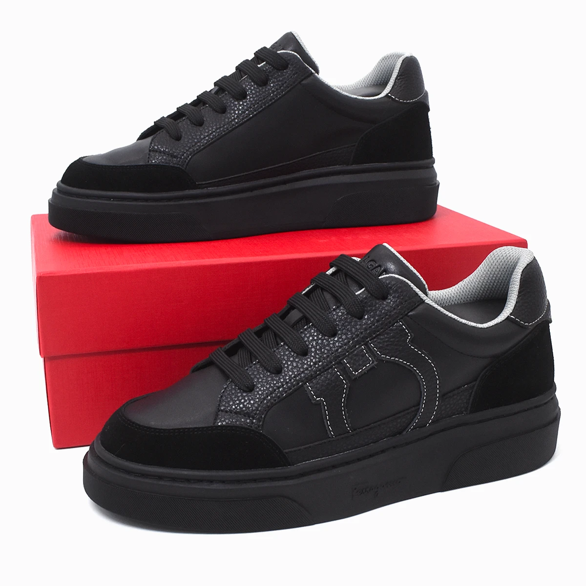 Tenis Feraragamo Negro 4