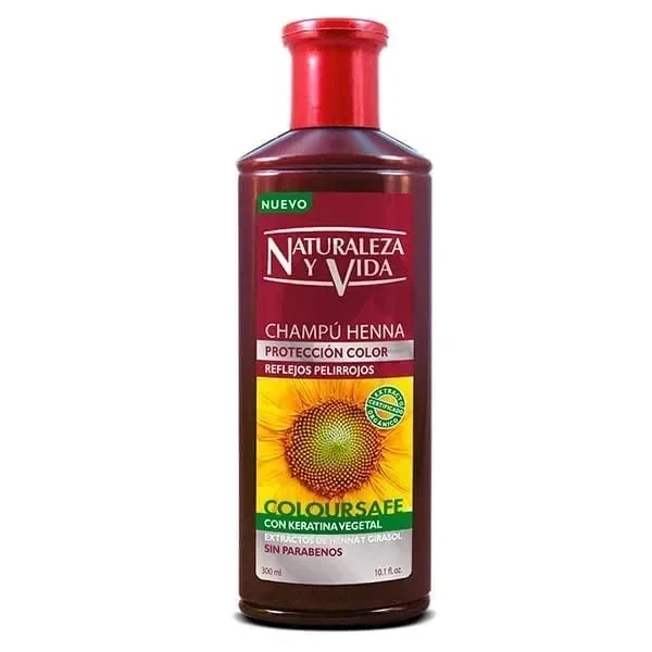 naturaleza & vida shampoo matizante peli rojo