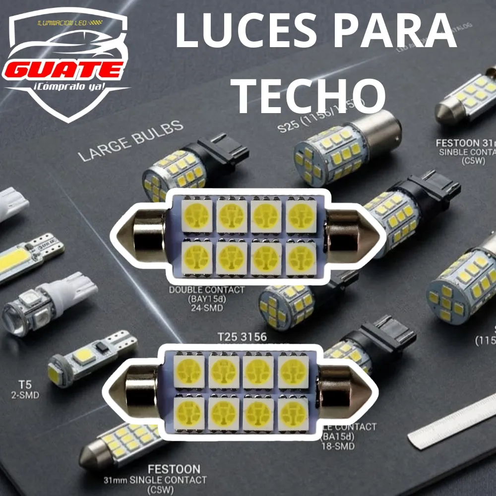 LUCES PARA TECHO BLANCAS 