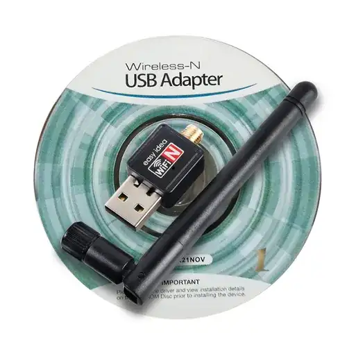 ADAPTADOR RECEPTOR USB WIFI 300MBOS 4