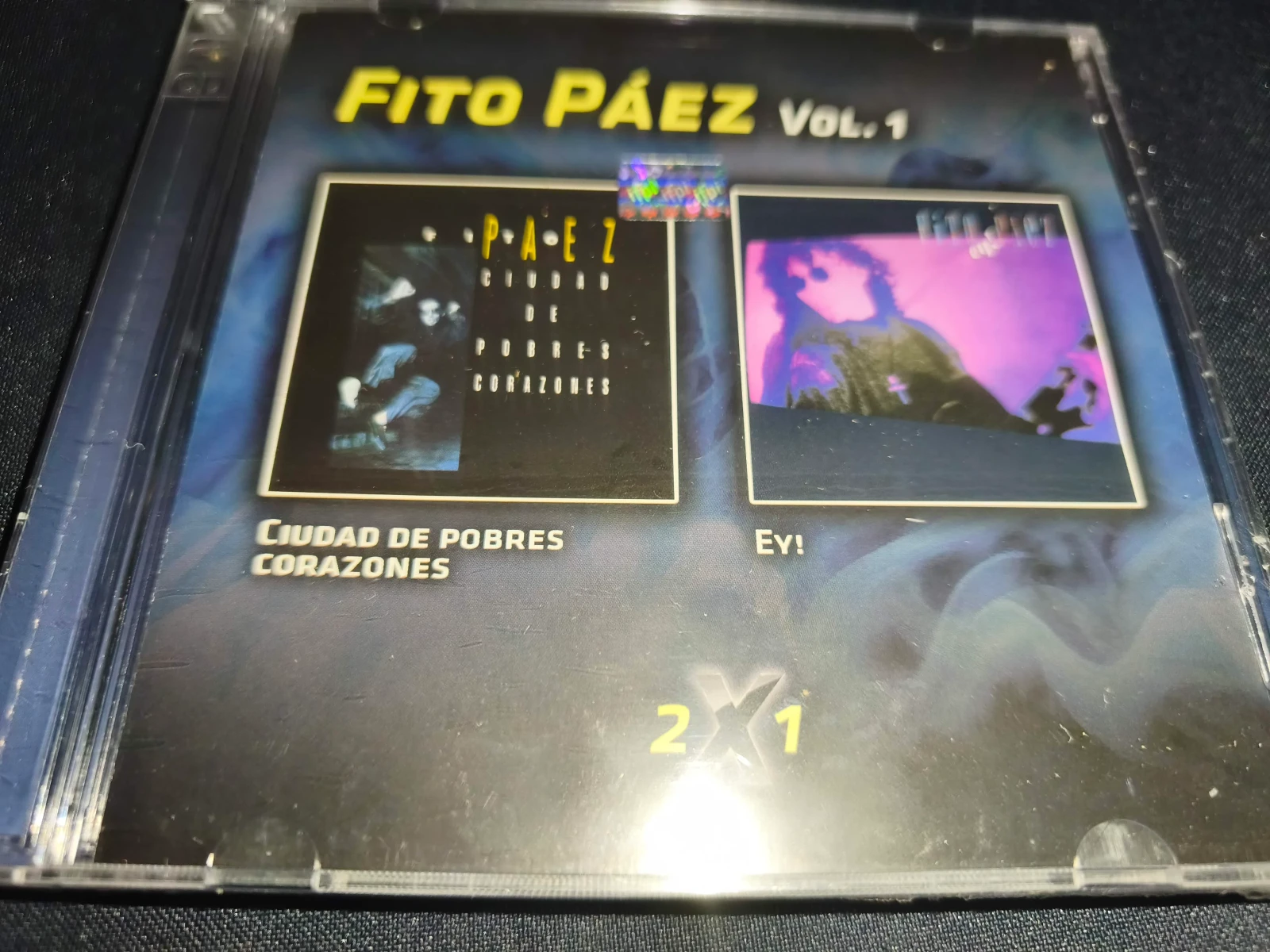 Fito Paez - Ciudad De Los Pobres Corazones + Ey! (2CDS)(ARGENTINA)