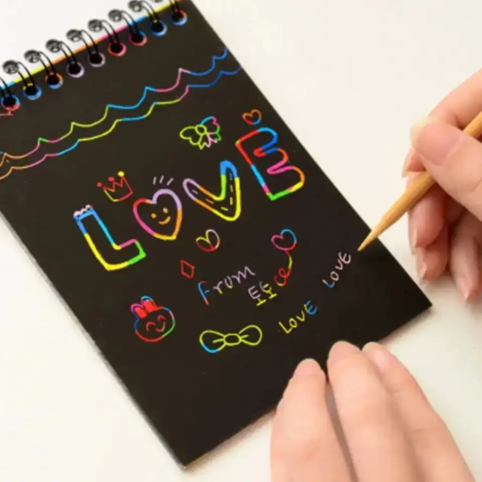 Libreta Scratch  Pequeña Variada 2