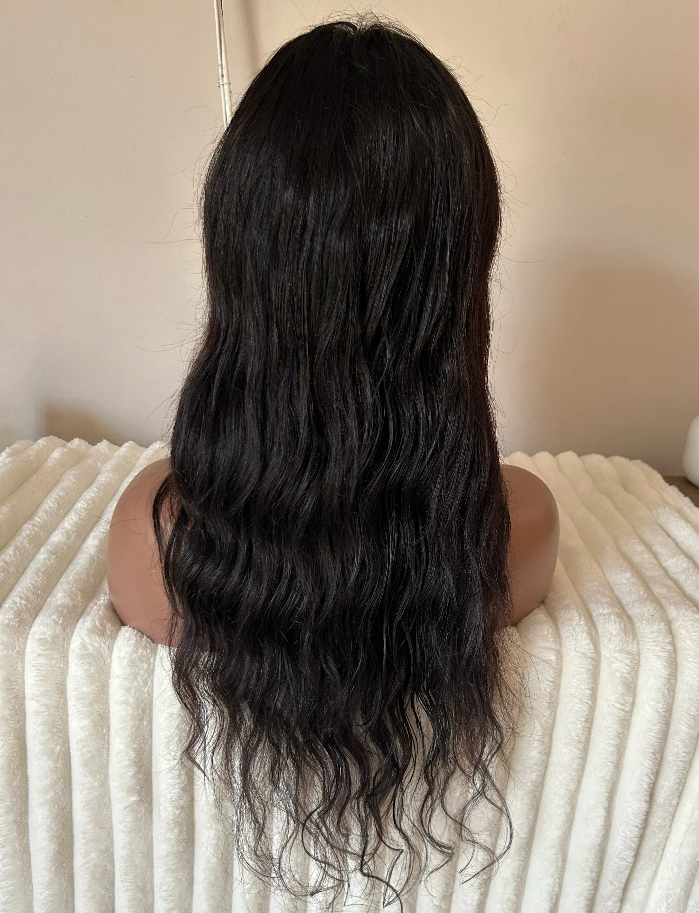 Peluca de cabello humano 22”  4x4 2
