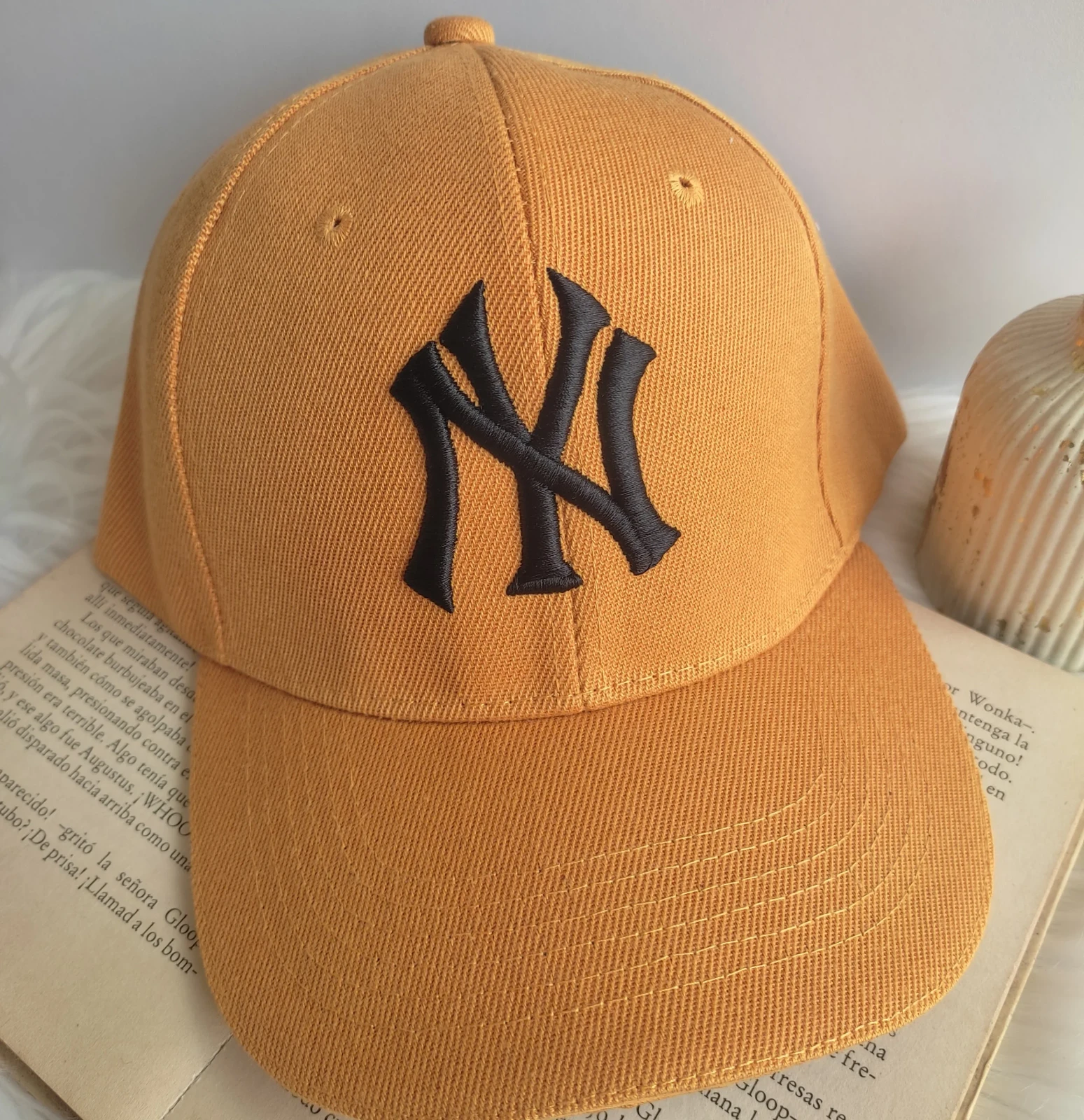 GORRA NY MOSTAZA