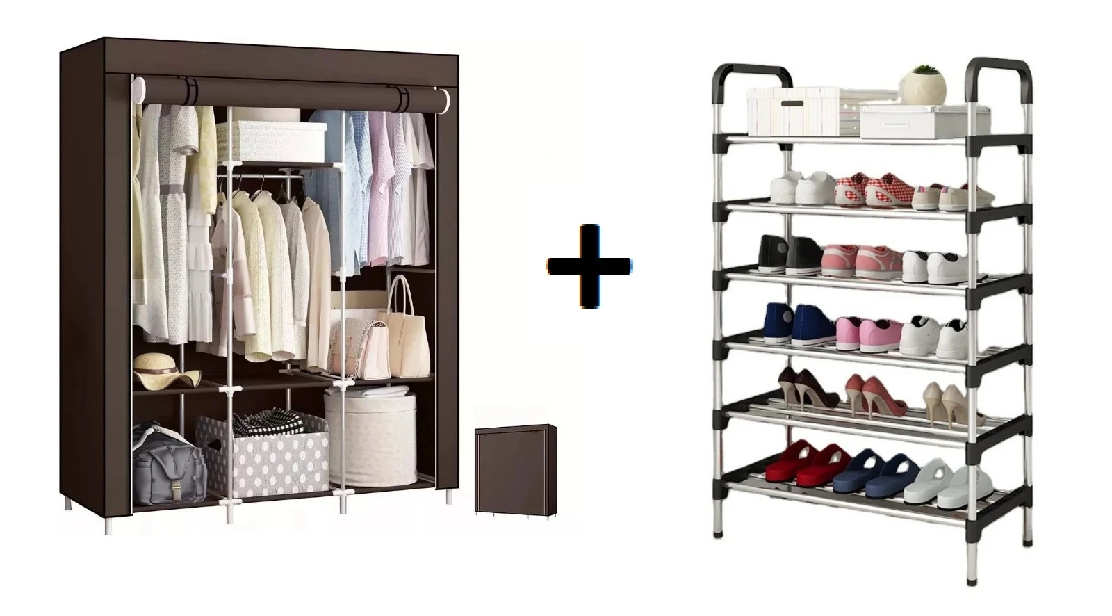Combo Clóset + Zapatero Organizador  4