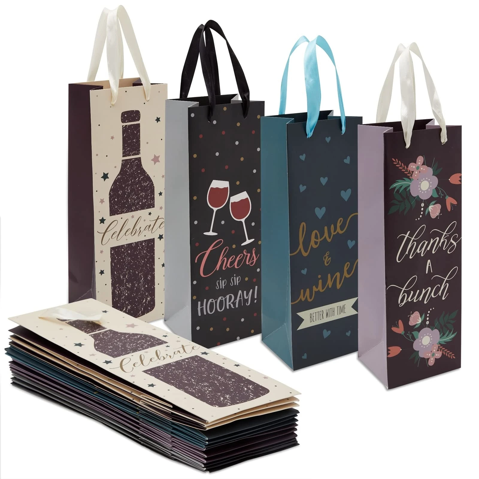 bolsa para regalo botella