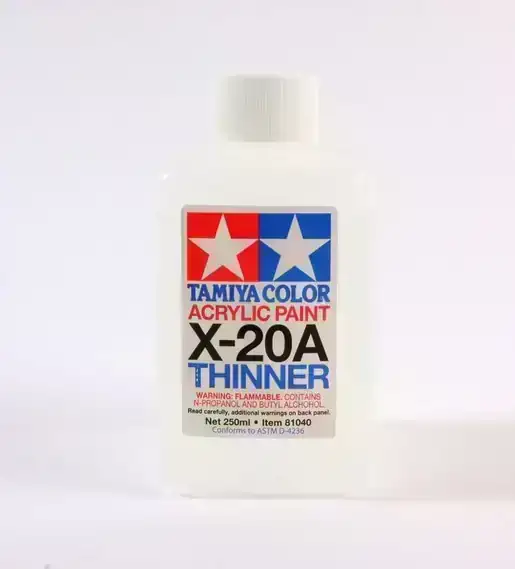 ACRYLIC PAINT THINNER X-20A 250ML