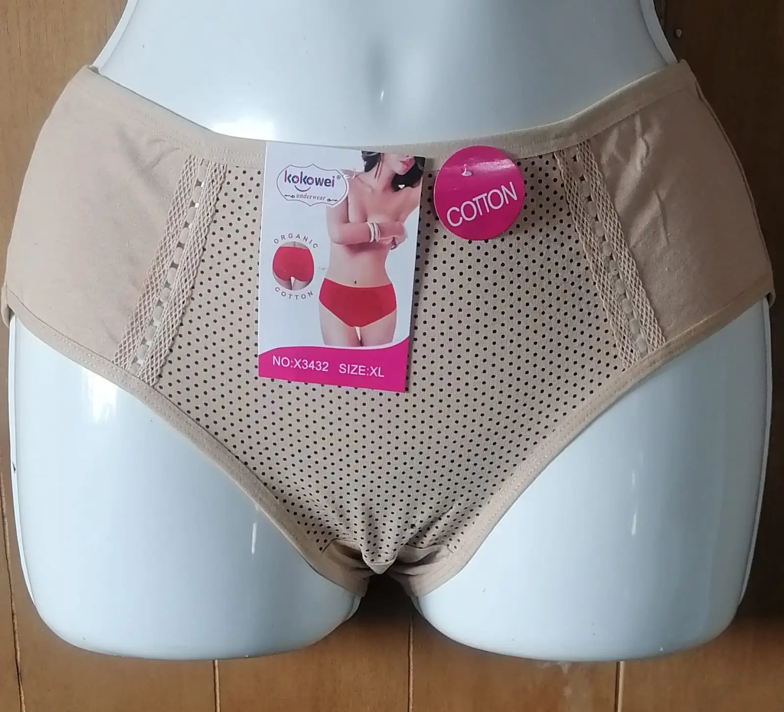 Panty puntitos negros  3