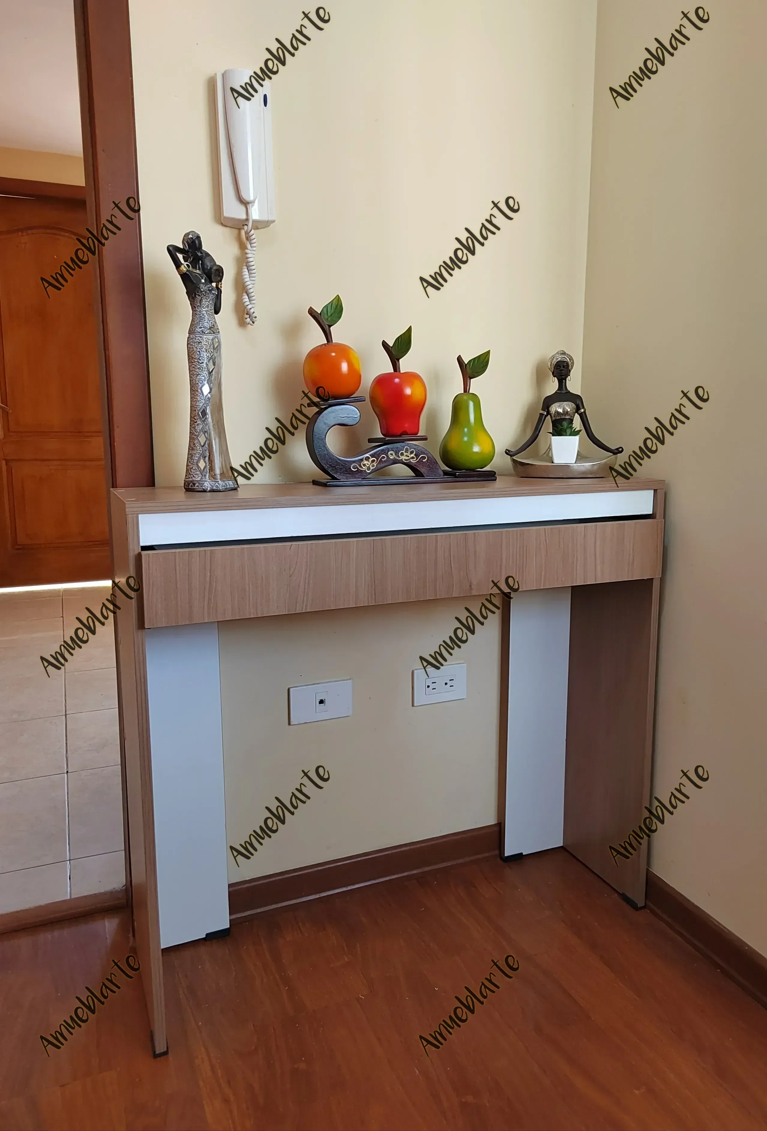 Recibidor combinado con cajón  4