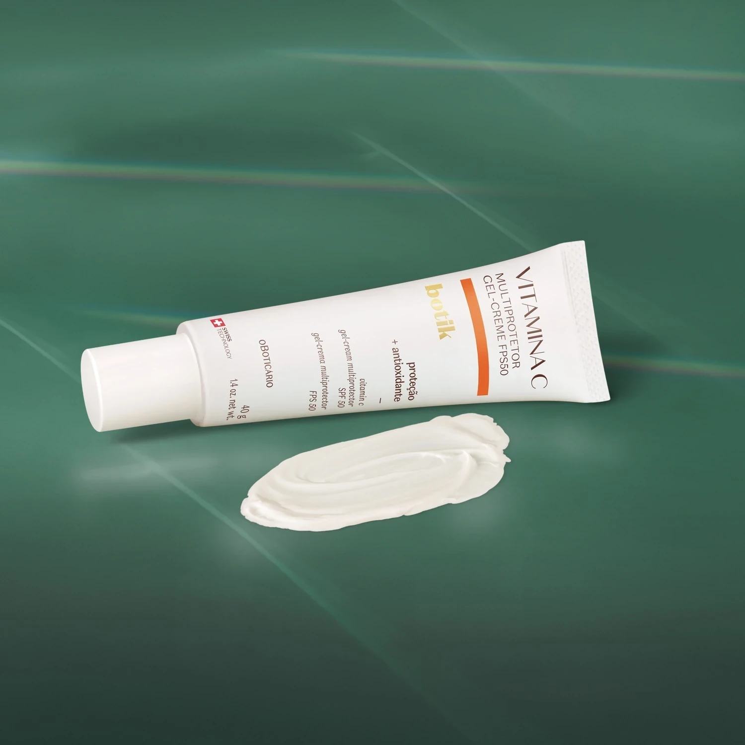 Gel Crema Multiprotector FPS50 Vitamina C, 40g 3
