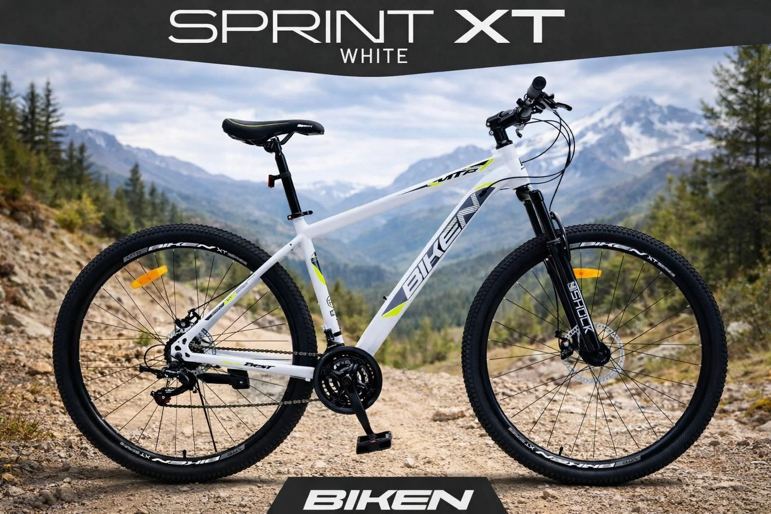 BICICLETA BIKEN MOUNTAIN BIKE SPRINT CAMBIOS SHIMANO