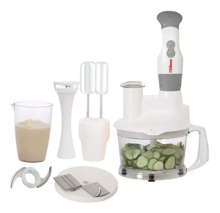 Multiprocesadora Liliana Totalmix AM459 500W blanca 220V - 240V