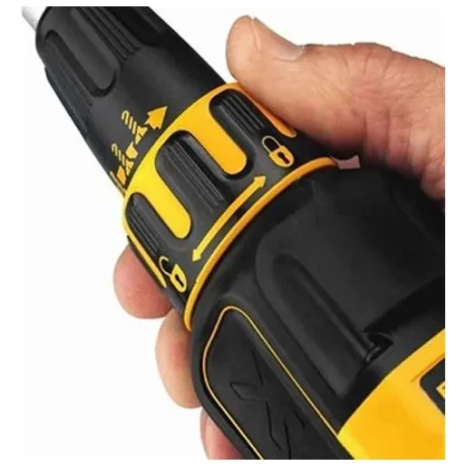 Atornillador De Durlock 20v Kit Bolso + 2 Bat. + Carg Dewalt Negro 4