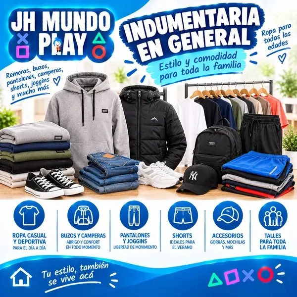 INDUMENTARIA EN GENERAL