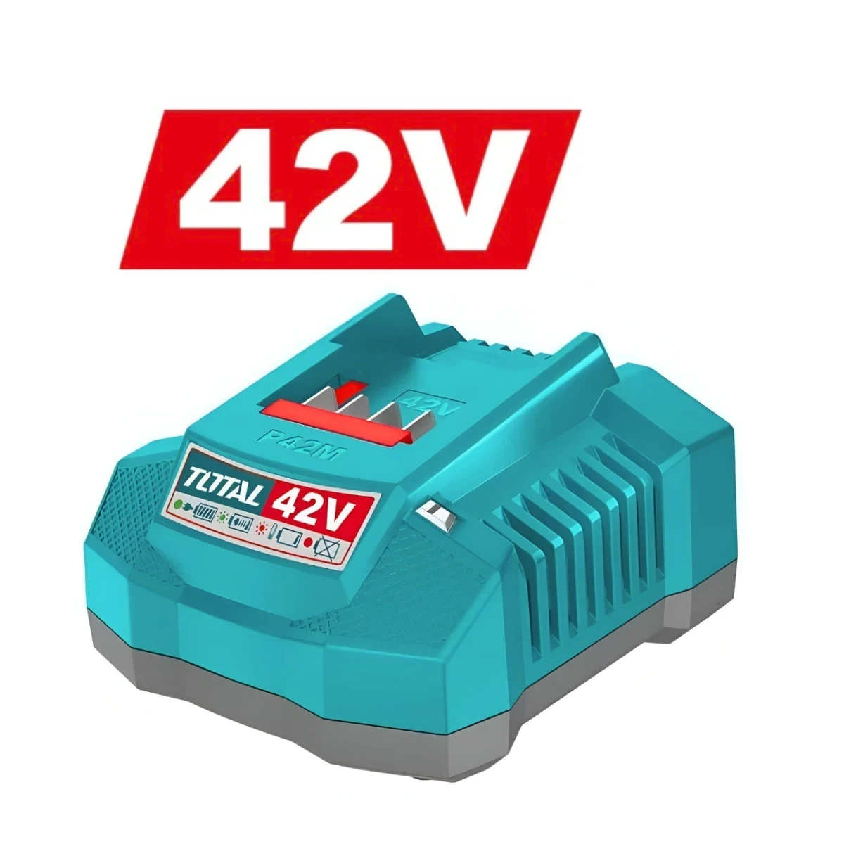 TIDLI426981 Taladro percutor 69nm + 1 batería y cargador 42v total 3