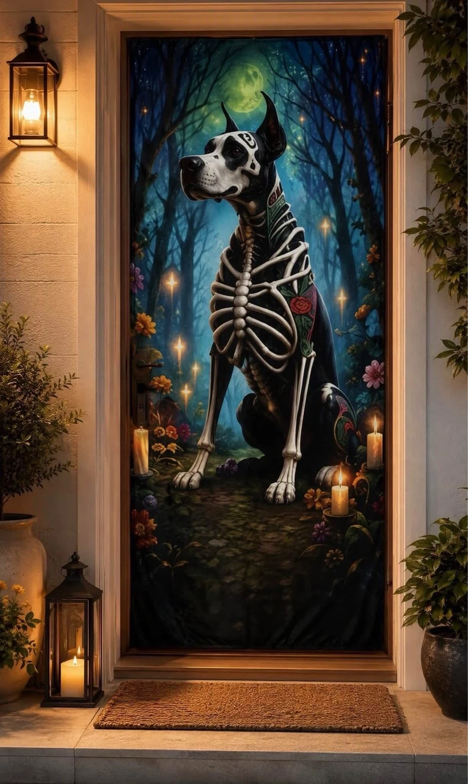 Cubrepuerta halloween (210 x 100 cm) 3