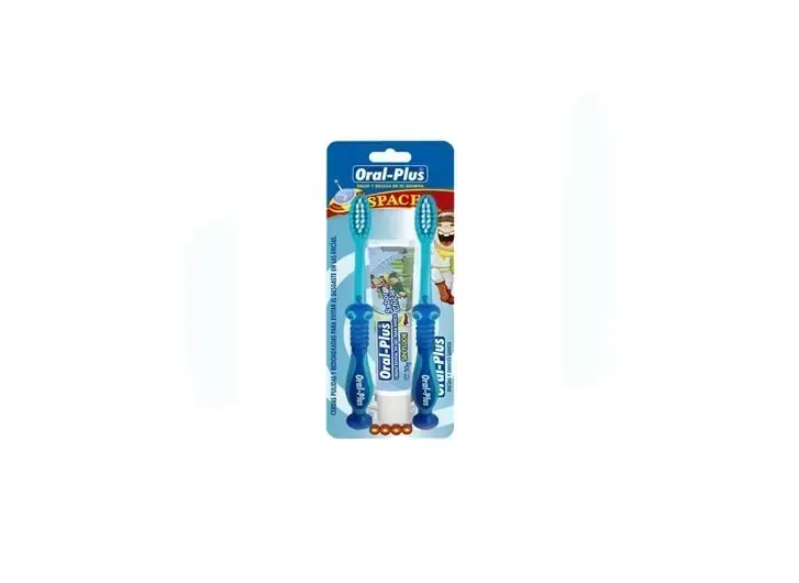 CEPILLO CRISTAL NIÑO X 2 + CREMA