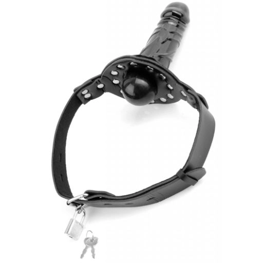 Deluxe Ball Gag With Dildo 3
