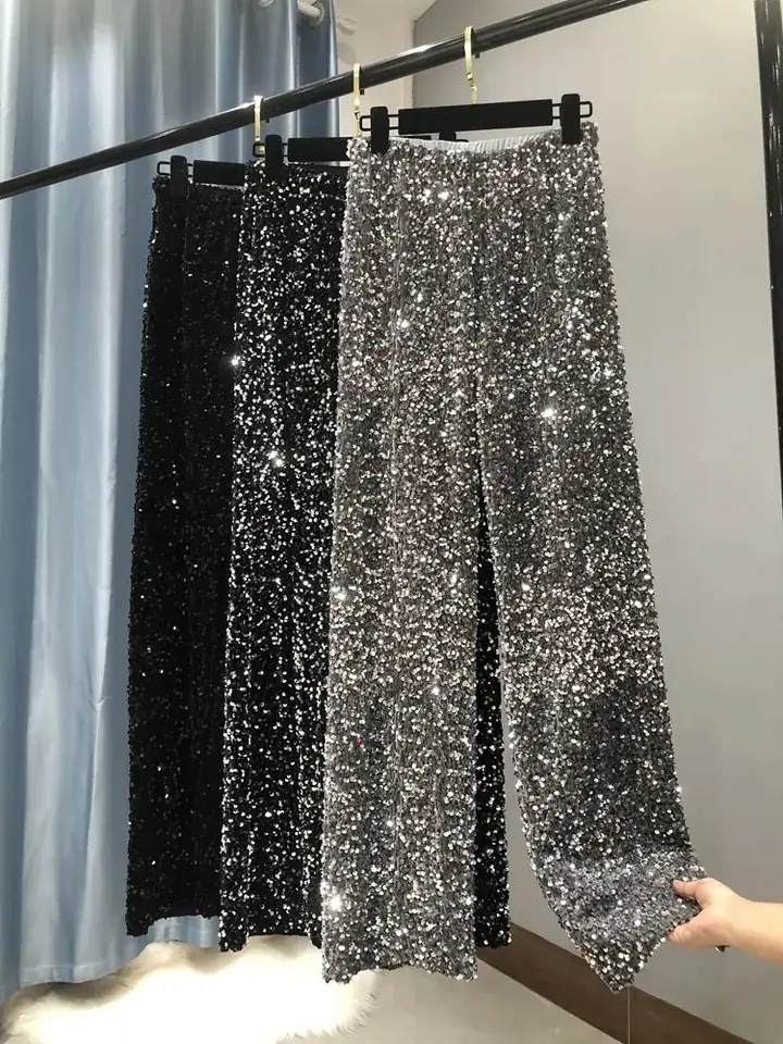Pantalones de lentejuelas 