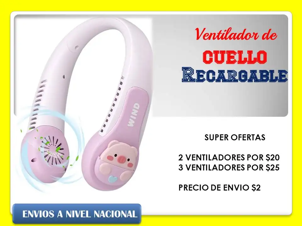 Ventilador para cuello infantil  2
