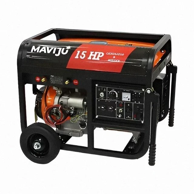 GENERADOR/SOLDADOR A GASOLINA 5.0KW 110/220V ARRANQUE ELECTRICO Y BATERIA 190A 25V ELECTRODO:DIA 2.2-5.0