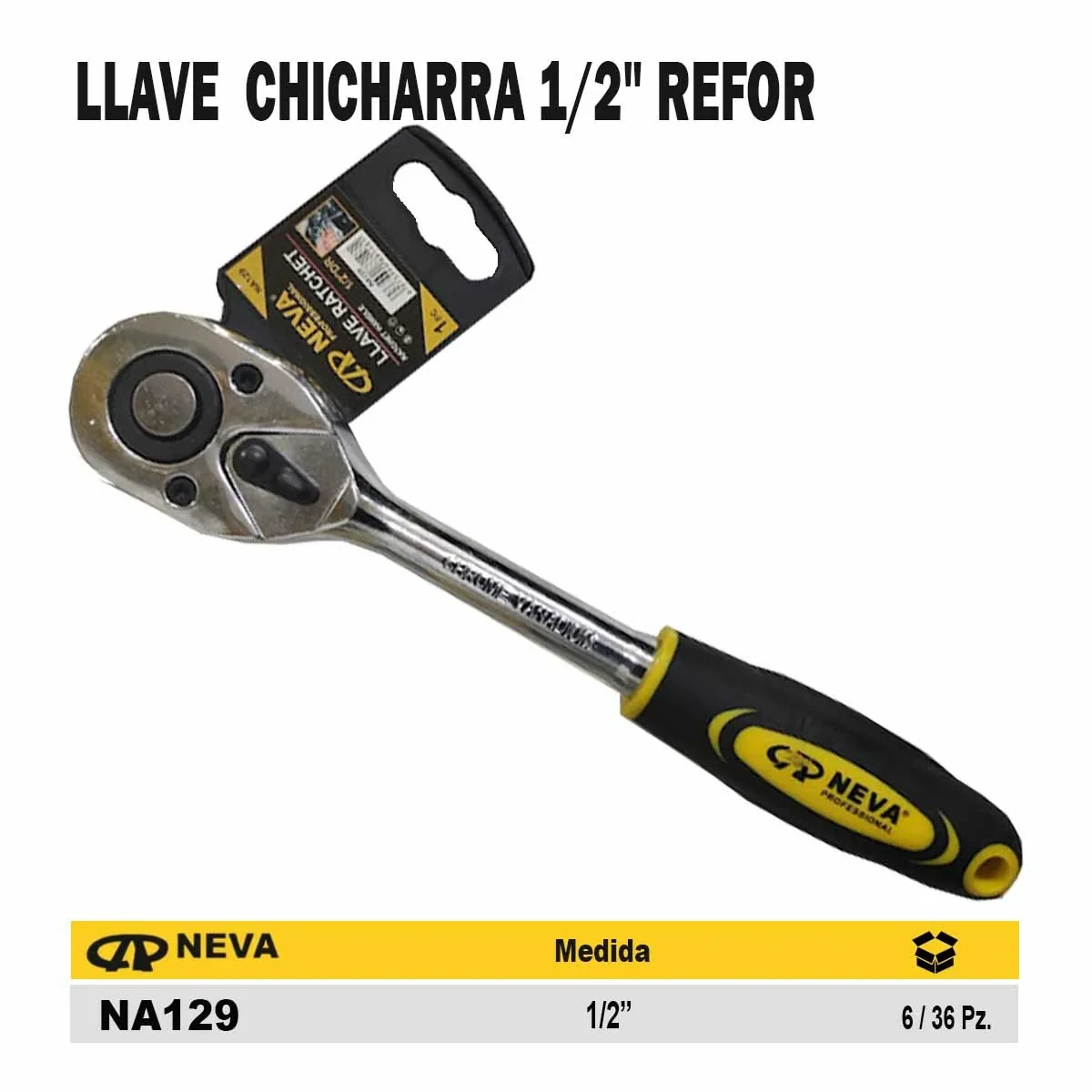 LLAVE  CHICHARRA 1/2" REFOR NEVA 