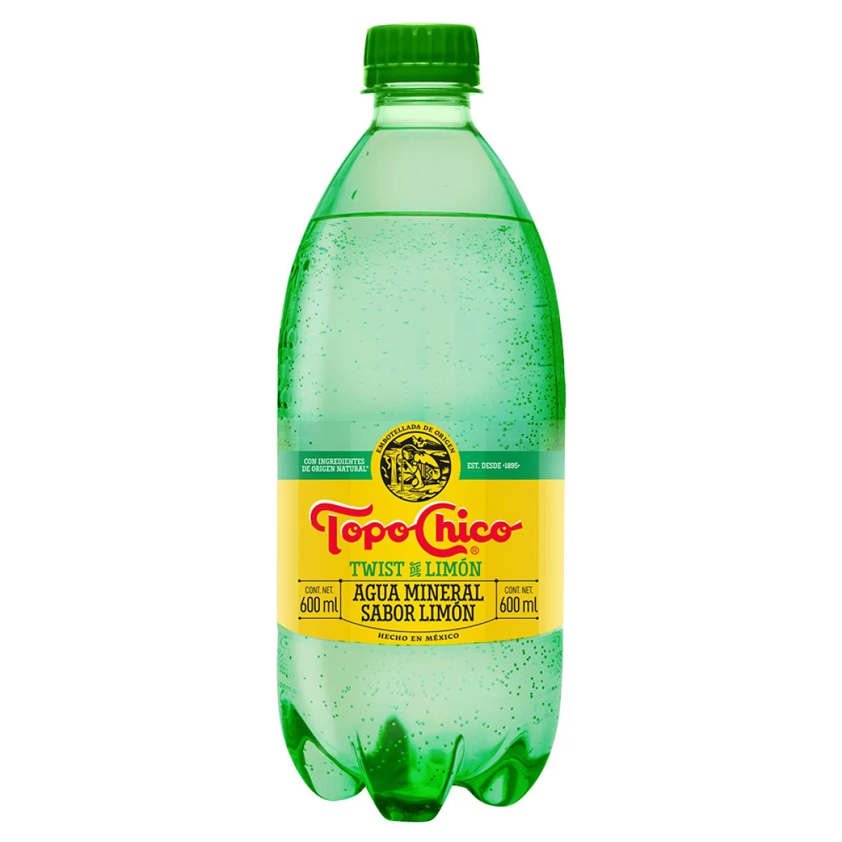 AGUA MINERAL SABOR LIMON TOPO CHICO 600 Ml 