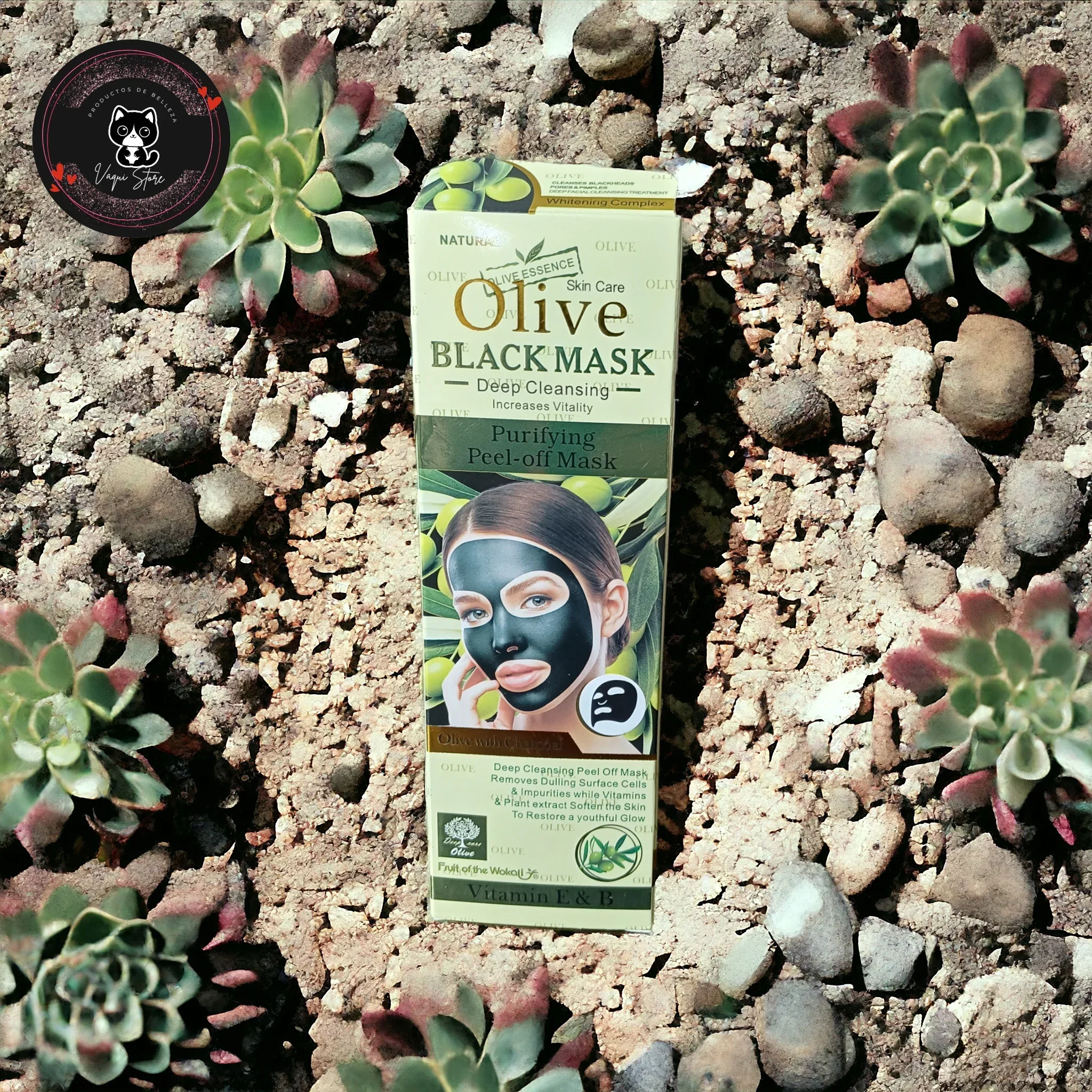Mascarilla limpieza profunda con Oliva