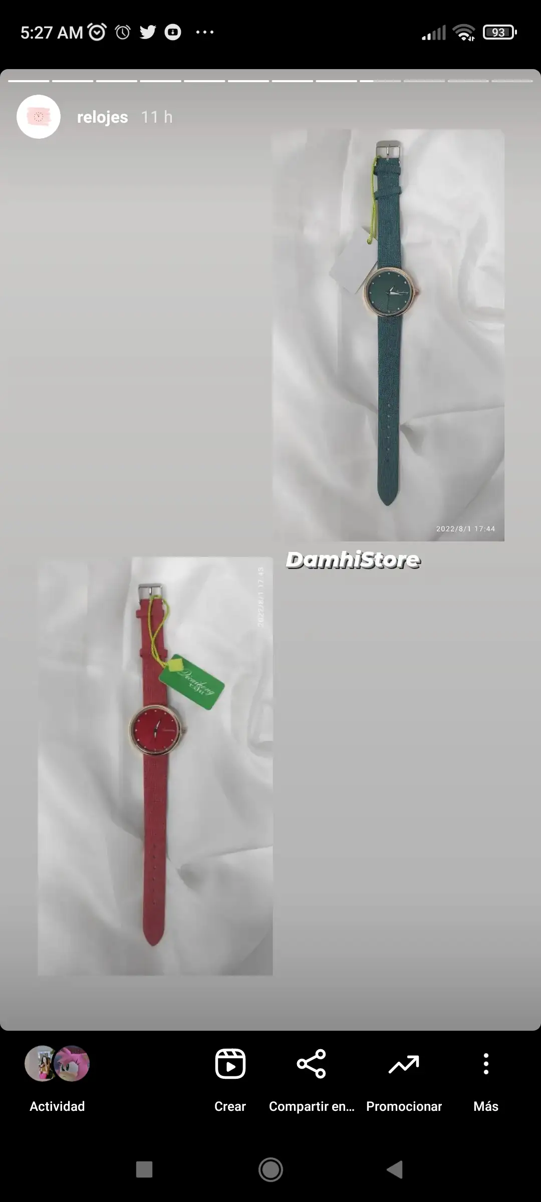 🌺Reloj de Dama 