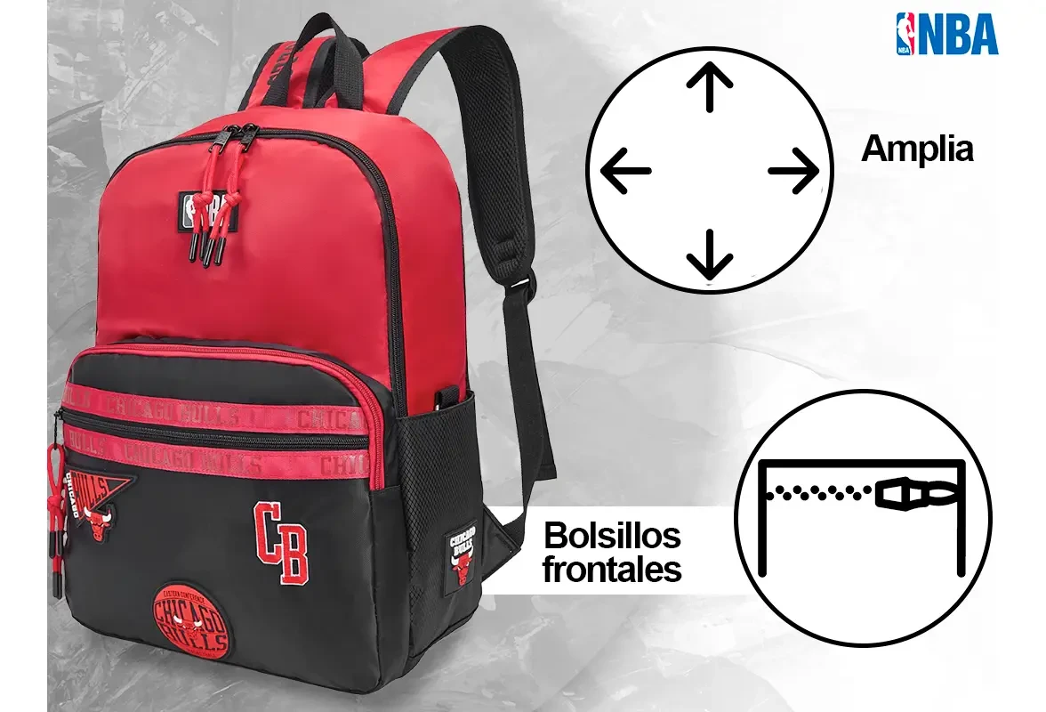 MOCHILA NBA CHICAGO BULLS 22281 4