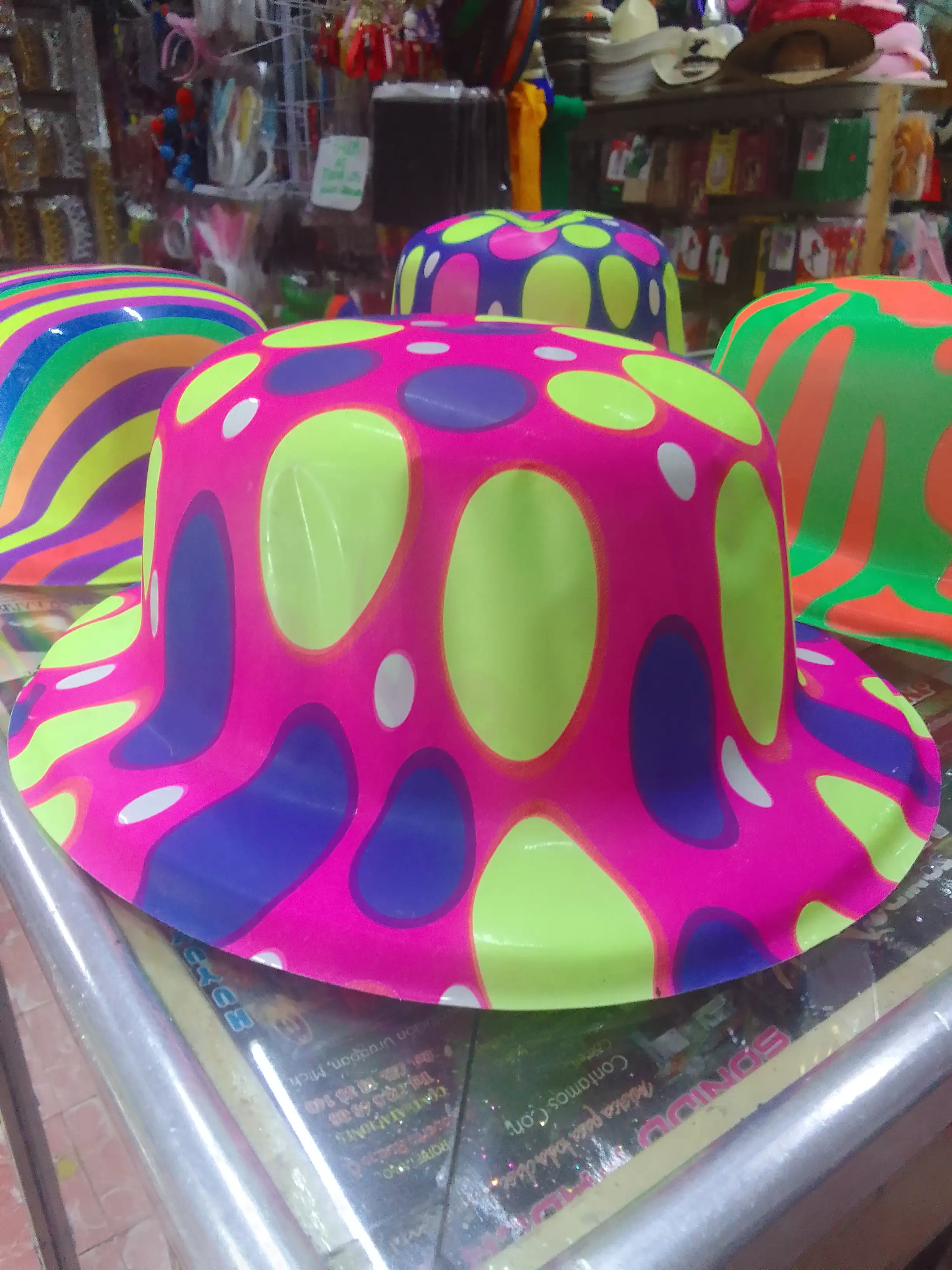 Sombrero neón 