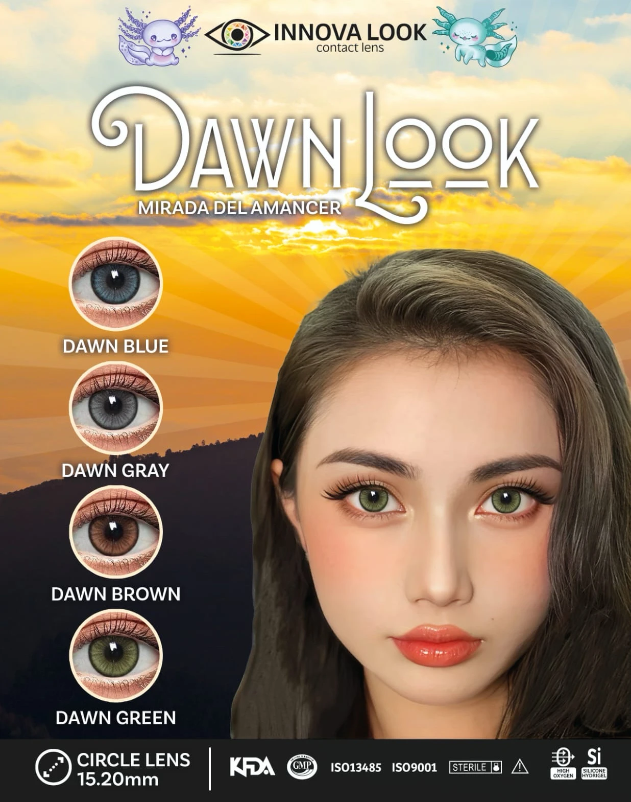 Dawn look pupilentes innova look 4