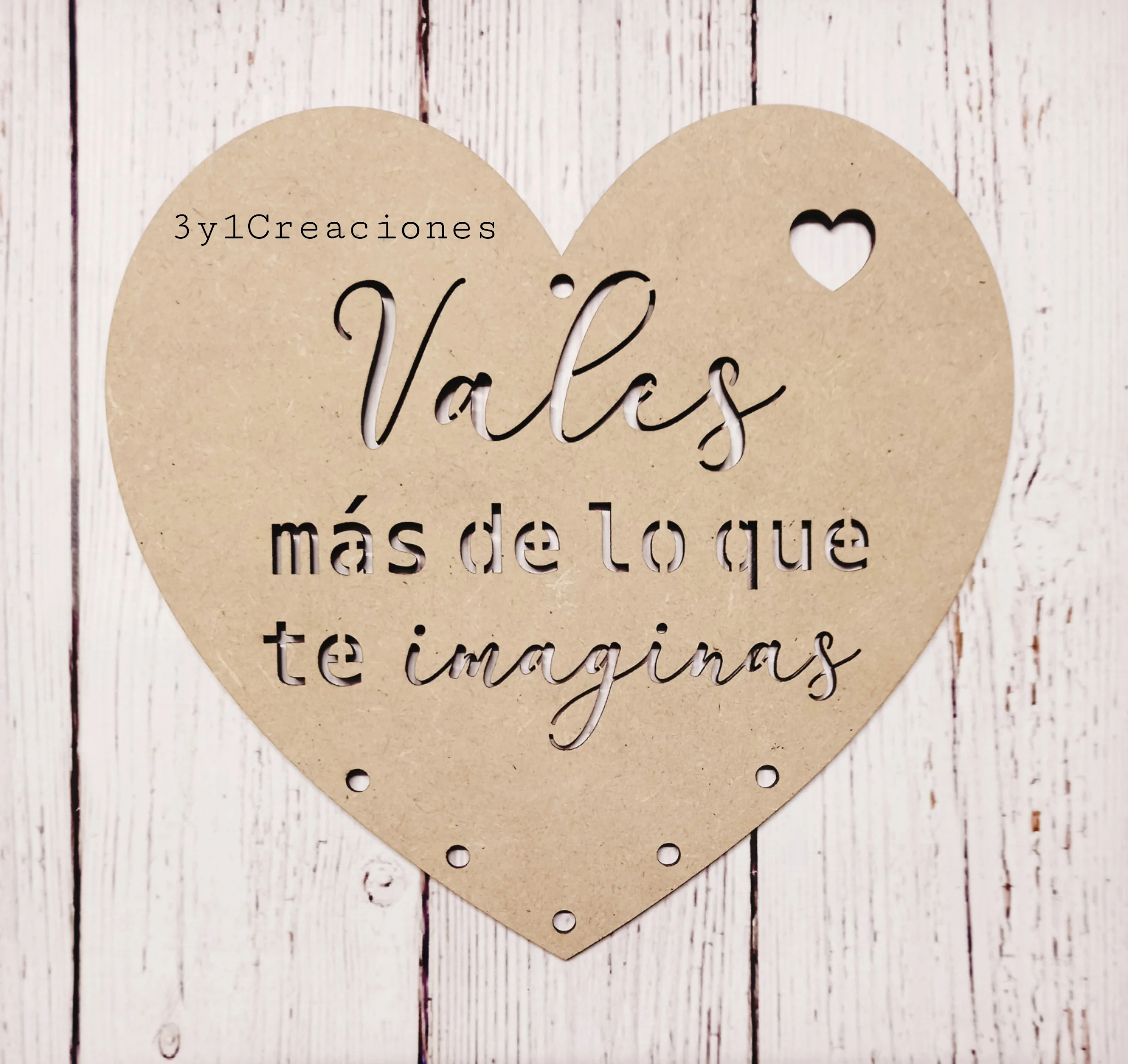CARTEL CORAZÓN VALES 