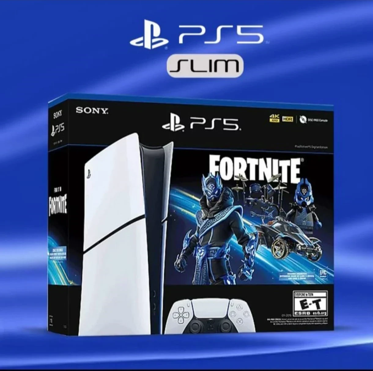 Consola Playstation Ps5 Slim Digital Fortnite
