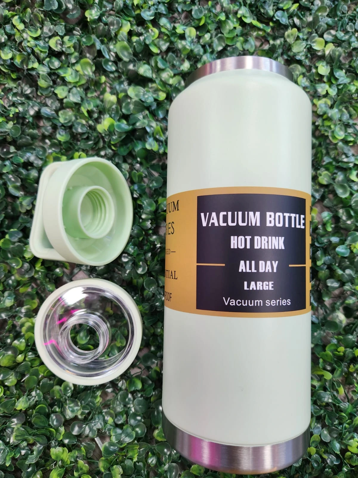 Vacuum Doble Tapa Verde Claro 3