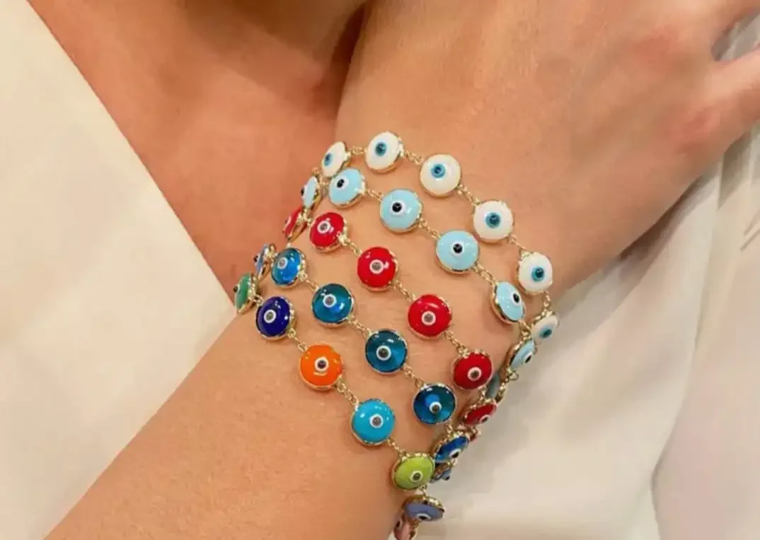 Pulsera Clasica de ojitos L9770