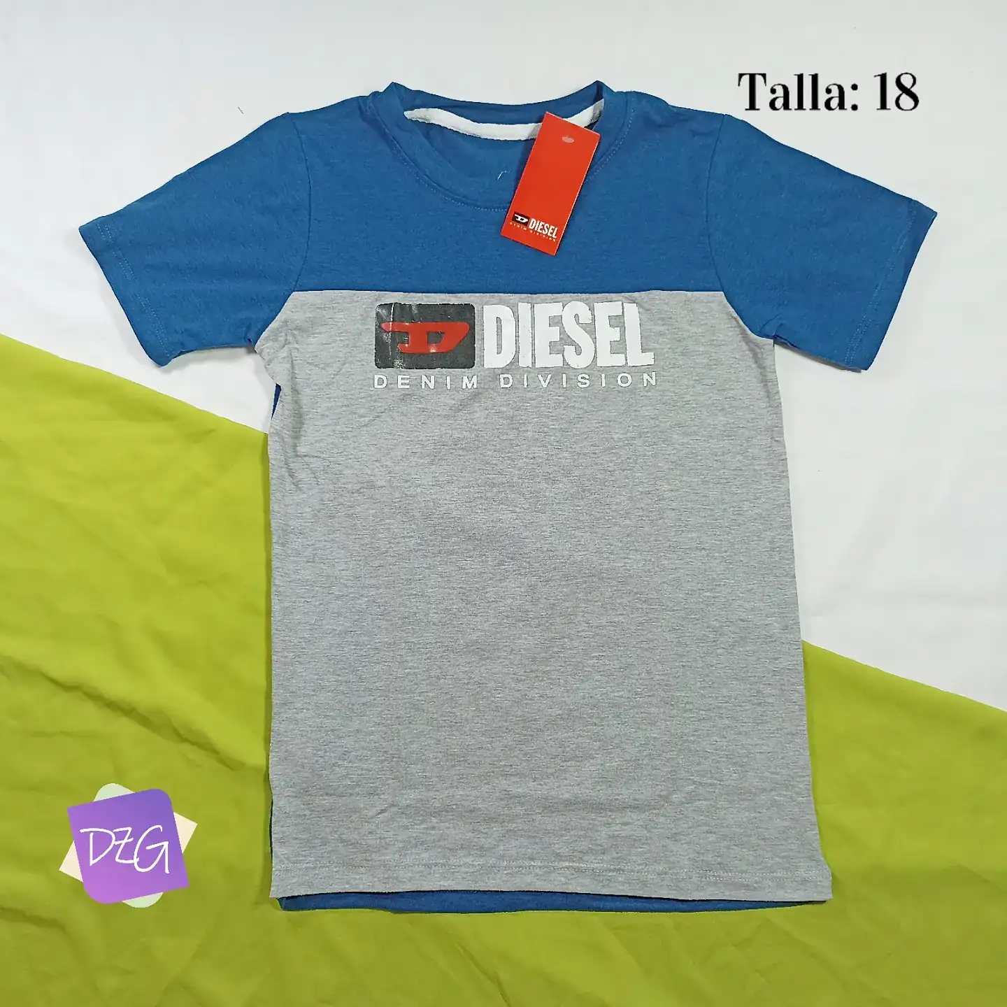 Talla 18: camiseta juvenil masculina de marca 