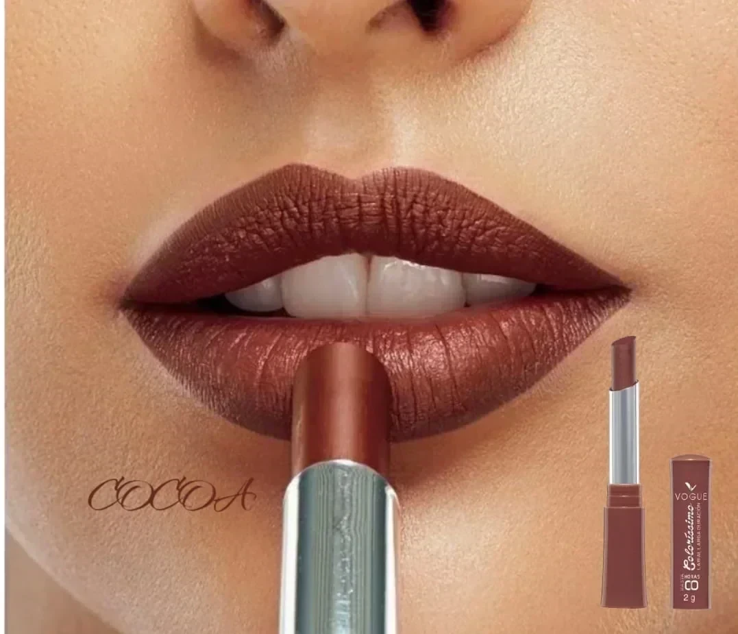 vogue labial colorisimo barra cocoa
