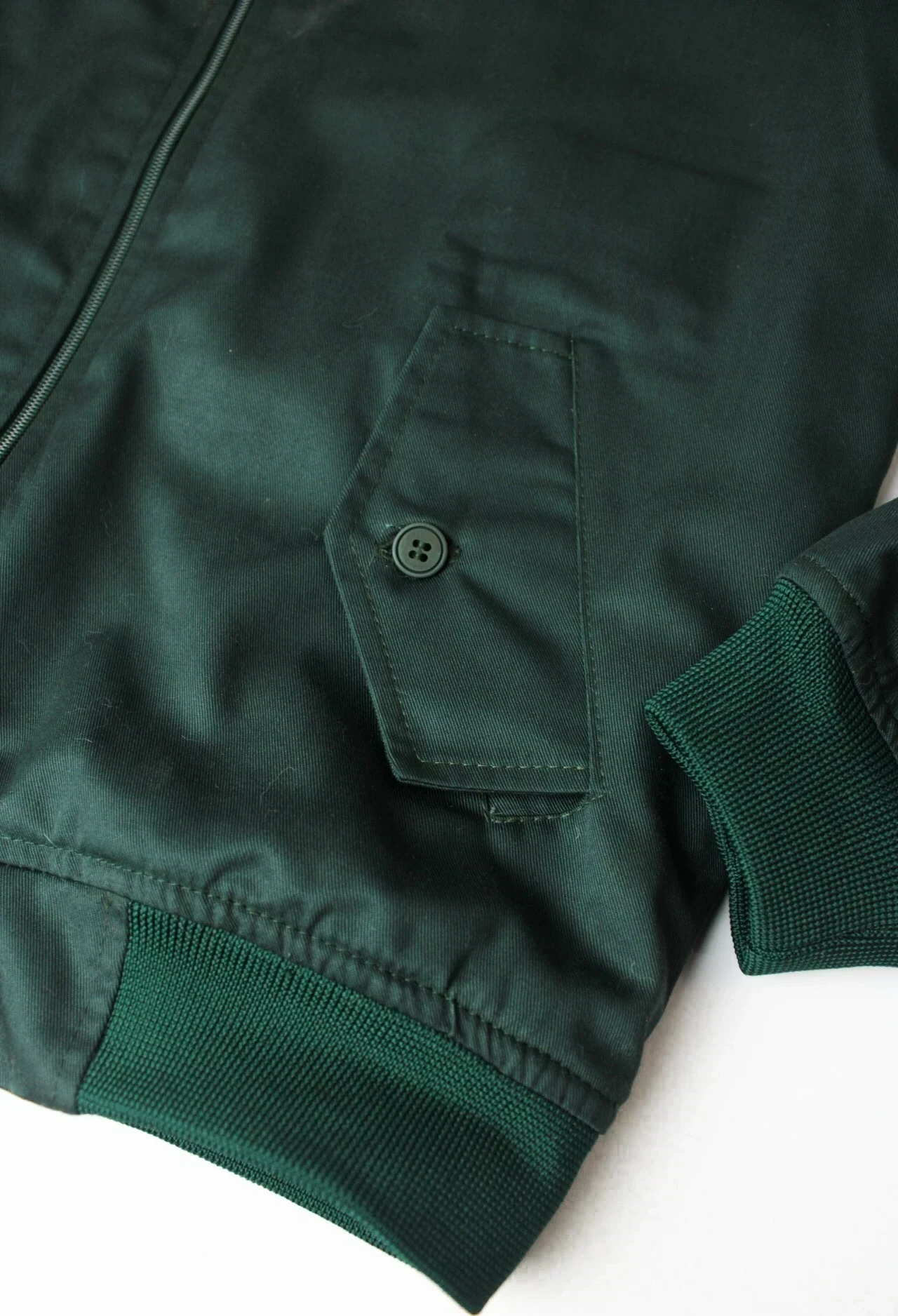 Harrington verde hombre talla S 2