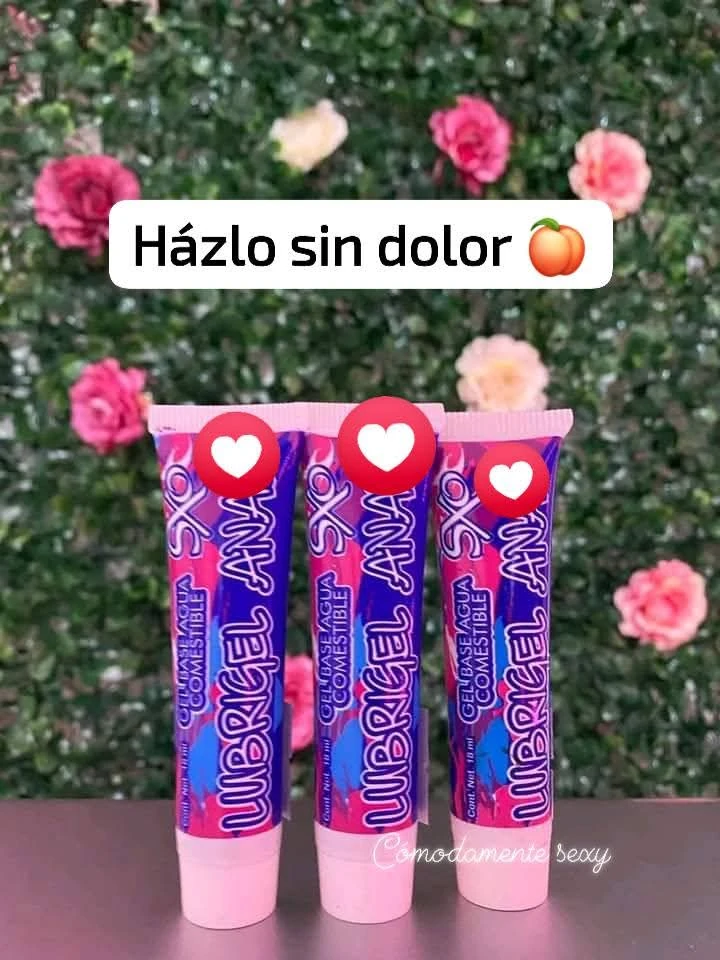 Lubricante comestible anal 