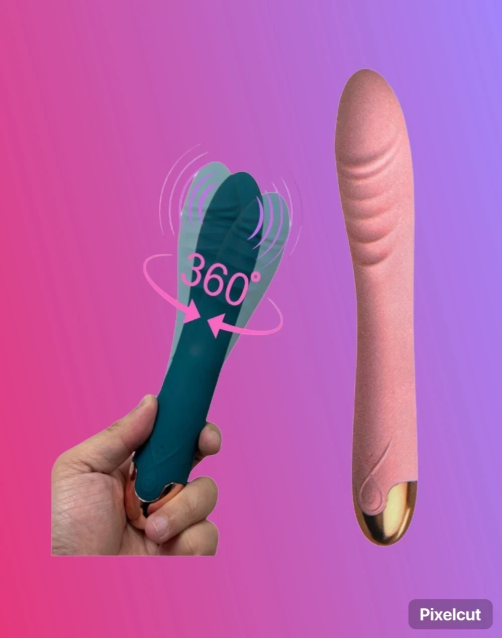 Vibrador Recargable 360°