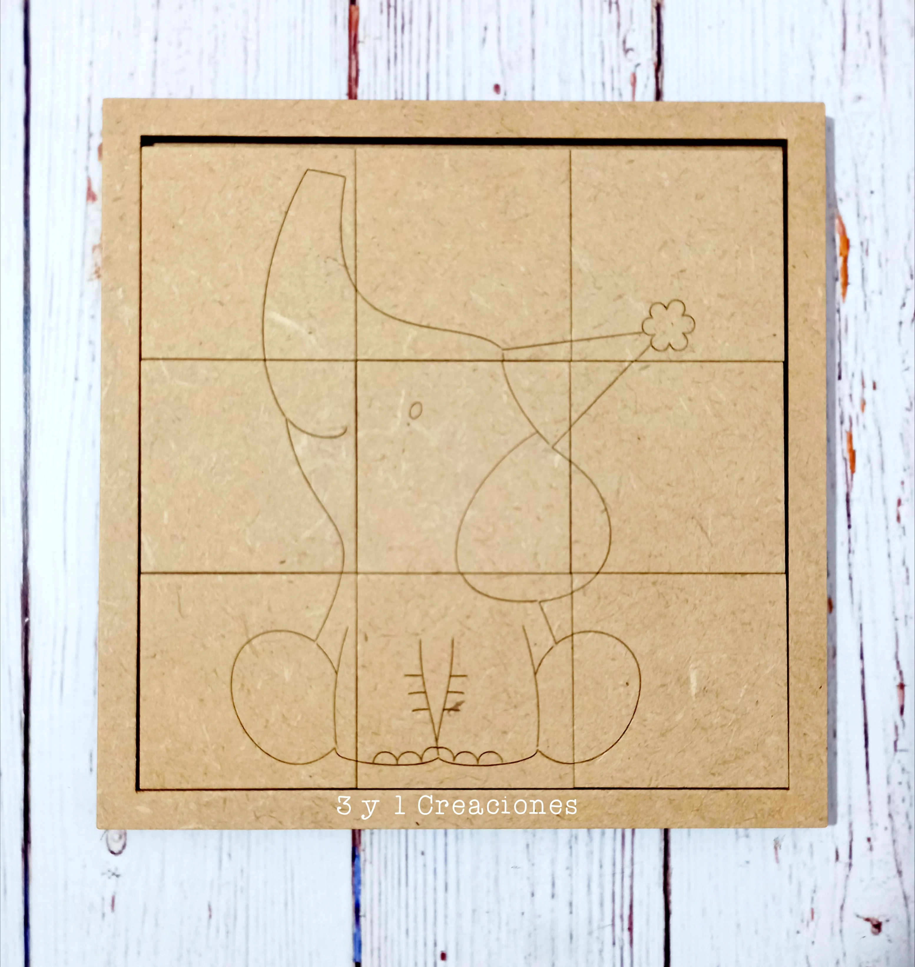 PUZZLE DE 9 PIEZAS