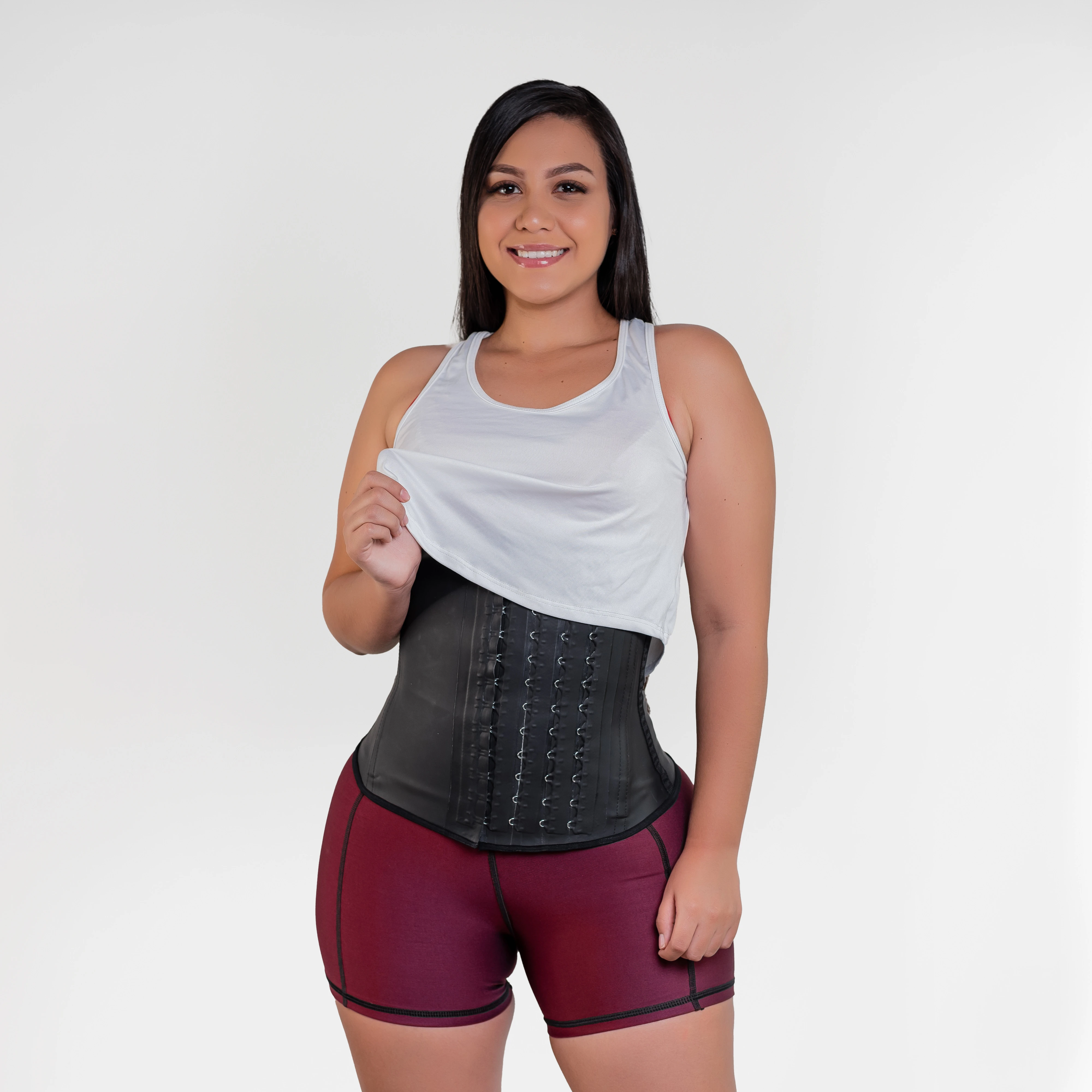 Faja Cinturilla Látex Reductora 3 Broches 7
