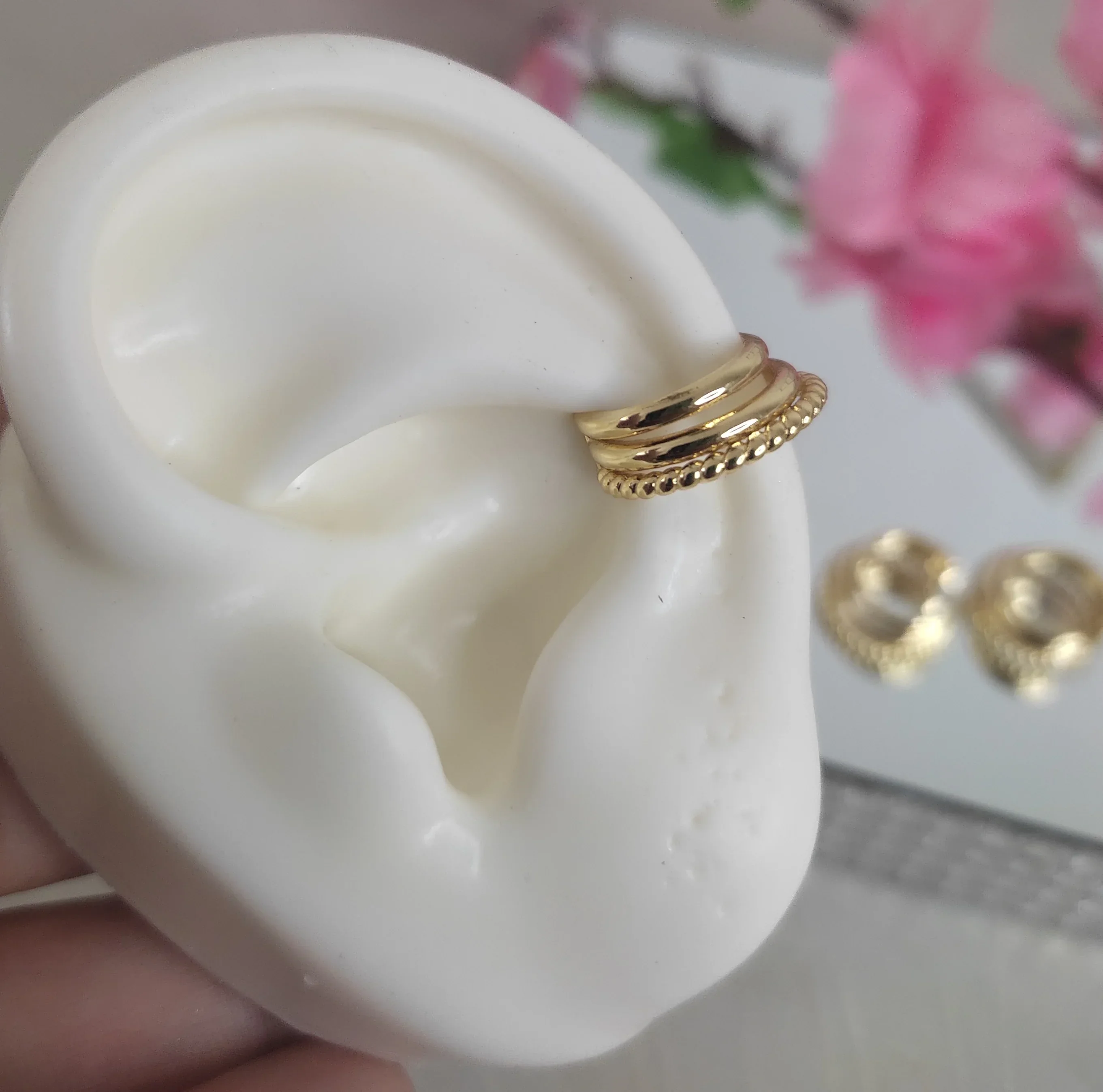 EARCUFF TRIPLE LINDA